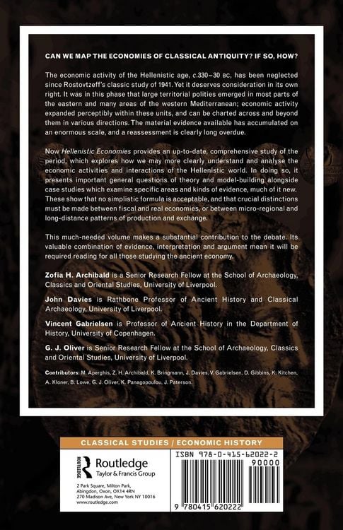 Produktbild: Hellenistic Economies
