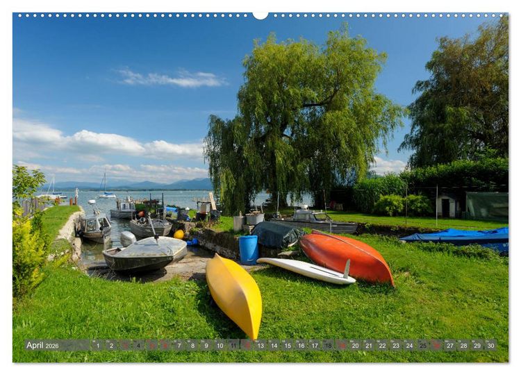 Produktbild: Traumhafter Chiemsee &ndash; Impressionen vom Bayerischen Meer (Wandkalender 2026 DIN A2 quer), CALVENDO Monatskalender