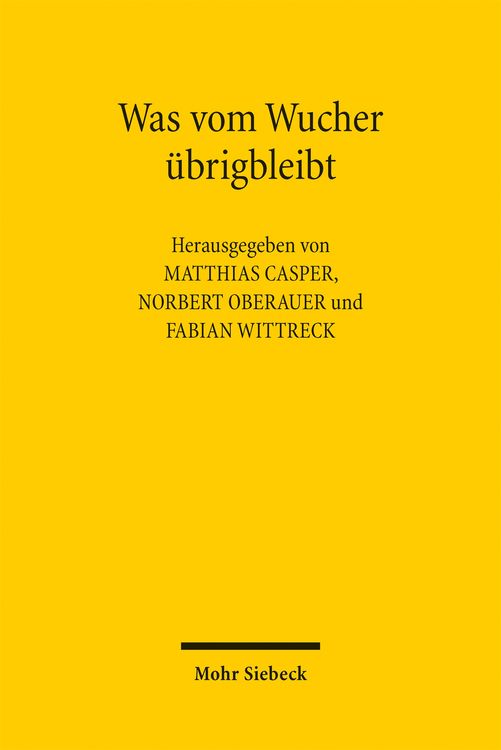 Produktbild: Was vom Wucher &uuml;brig bleibt