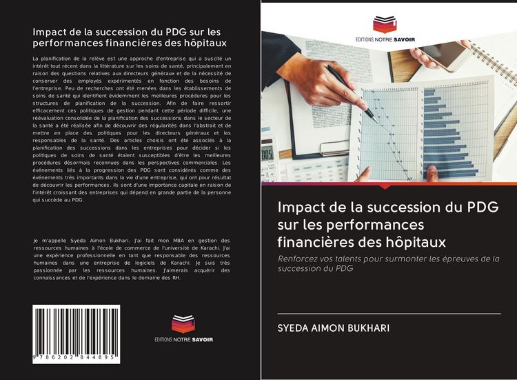 Produktbild: Impact de la succession du PDG sur les performances financi&egrave;res des h&ocirc;pitaux