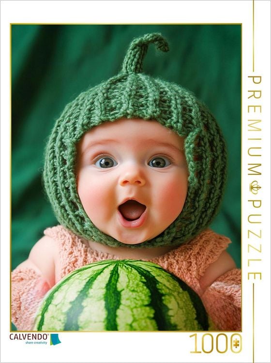 Produktbild: CALVENDO Puzzle Melone | 1000 Teile Lege-Gr&ouml;&szlig;e 64x48cm Foto-Puzzle f&uuml;r gl&uuml;ckliche Stunden