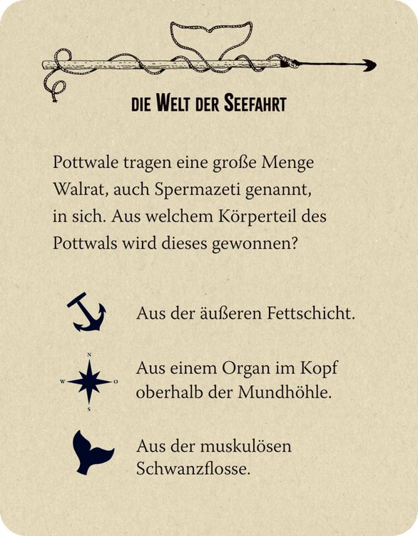 Produktbild: Schachtelspiel: Moby Dick - Das Quiz
