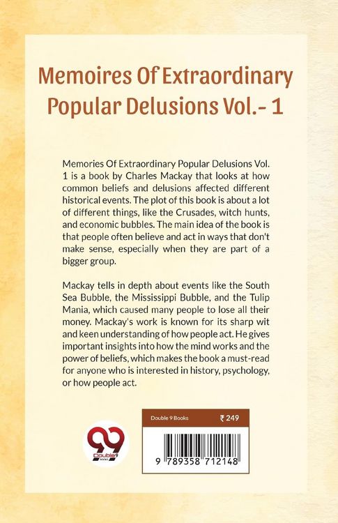 Produktbild: Memories Of Extraordinary Popular Delusions Vol.- 1