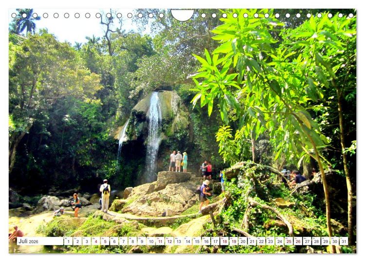 Produktbild: Naturjuwel Soroa - Ein St&uuml;ck vom Paradies auf Kuba (Wandkalender 2026 DIN A4 quer), CALVENDO Monatskalender