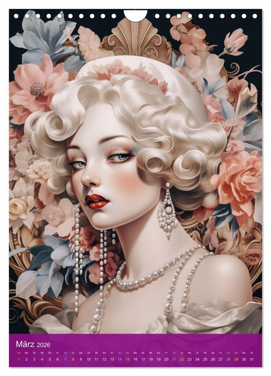 Produktbild: Retro Chic (Wandkalender 2026 DIN A4 hoch), CALVENDO Monatskalender