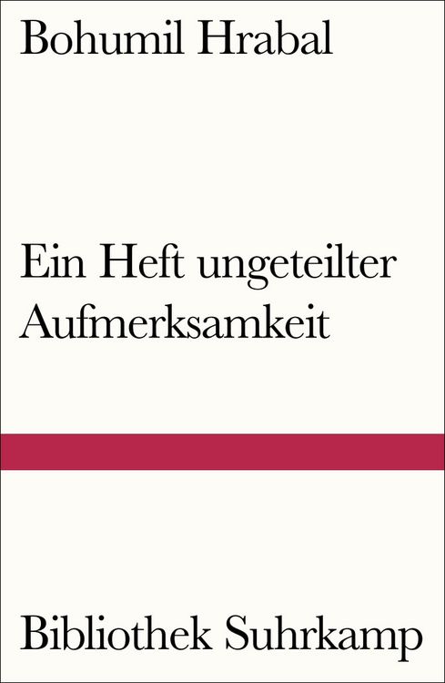 Produktbild: Ein Heft ungeteilter Aufmerksamkeit