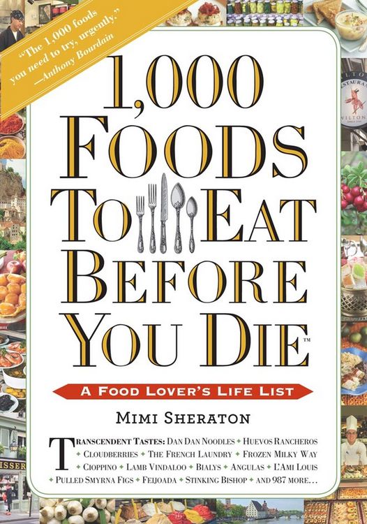 Produktbild: 1,000 Foods to Eat Before You Die