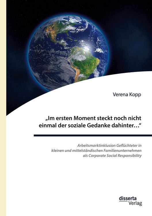 Produktbild: 'Im ersten Moment steckt noch nicht einmal der soziale Gedanke dahinter... ': Ar