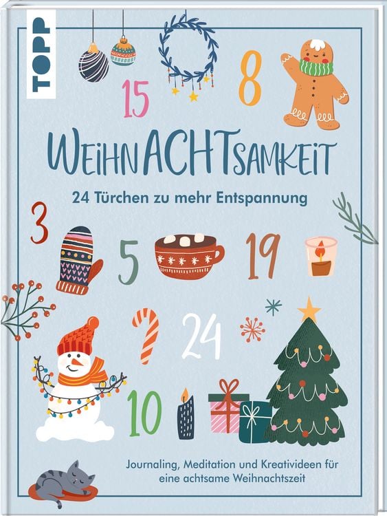 Produktbild: WeihnAchtsamkeit. 24 T&uuml;rchen zu mehr Entspannung.