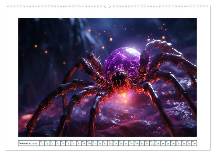 Produktbild: Magische Insekten (hochwertiger Premium Wandkalender 2026 DIN A2 quer), Kunstdruck in Hochglanz