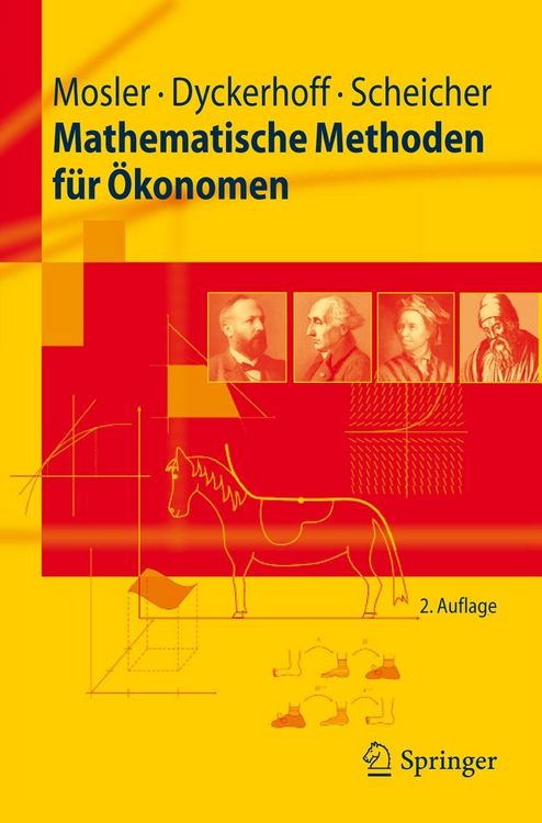 Produktbild: Mathematische Methoden f&uuml;r &Ouml;konomen