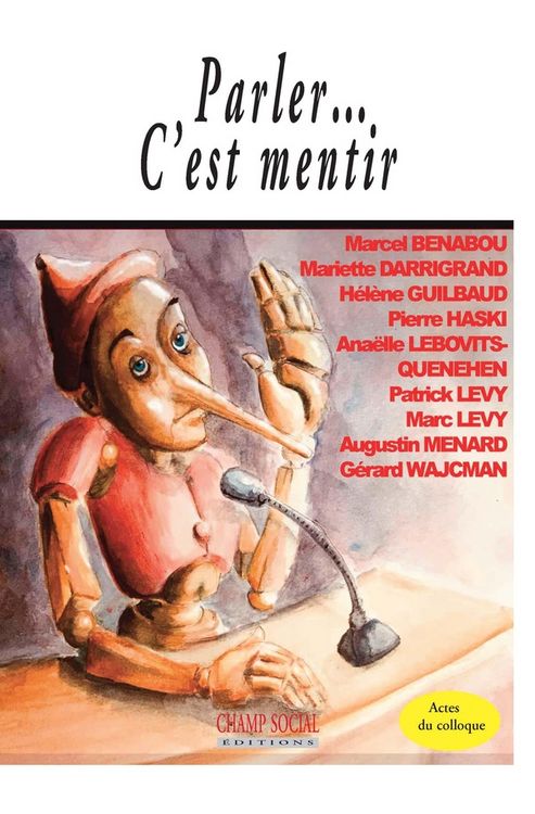 Produktbild: Parler c est mentir
