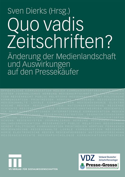 Produktbild: Quo vadis Zeitschriften?