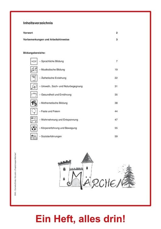 Produktbild: Kita aktiv Projektmappe M&auml;rchen