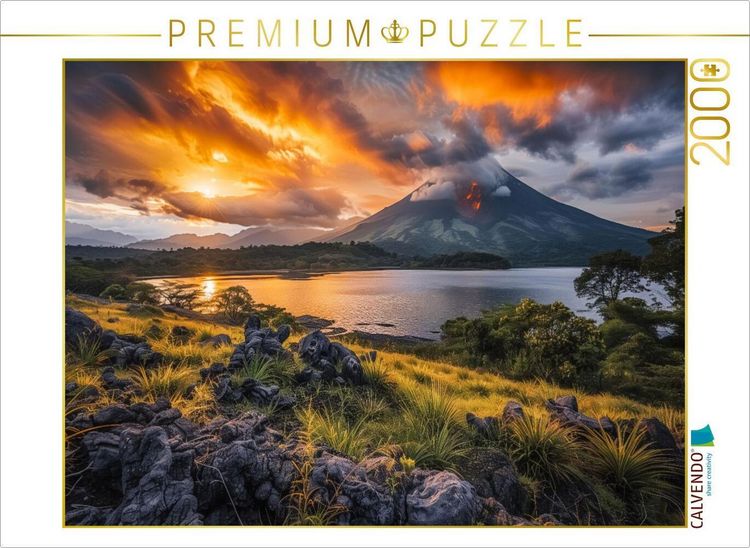Produktbild: CALVENDO Puzzle Ein Motiv aus dem Kalender Lebendige Feuerberge | 2000 Teile Lege-Gr&ouml;&szlig;e 90x67cm Foto-Puzzle f&uuml;r gl&uuml;ckliche Stunden
