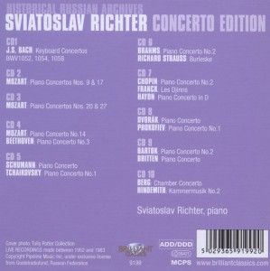 Produktbild: Richter: Klavier Konzerte