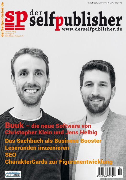 Bild vom Artikel Der selfpublisher 16, 4-2019, Heft 16, Dezember 2019 vom Autor Maike Burk
