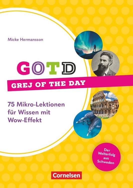 Produktbild: Grej of the day - 75 Mikro-Lektionen f&uuml;r Wissen mit Wow-Effekt - Der Welterfolg aus Schweden!