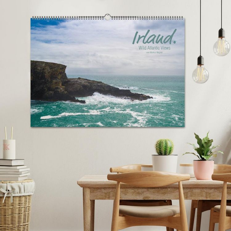 Produktbild: Irland. Wild Atlantic Views. (Wandkalender 2026 DIN A2 quer), CALVENDO Monatskalender