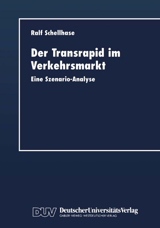 Produktbild: Der Transrapid im Verkehrsmarkt