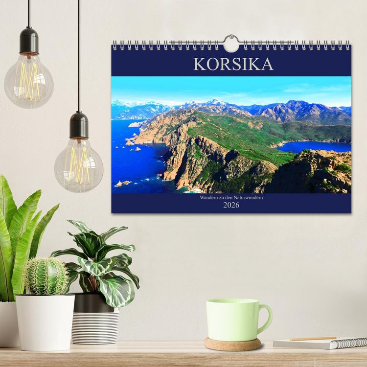 Produktbild: Korsika - Wandern zu den Naturwundern (Wandkalender 2026 DIN A4 quer), CALVENDO Monatskalender