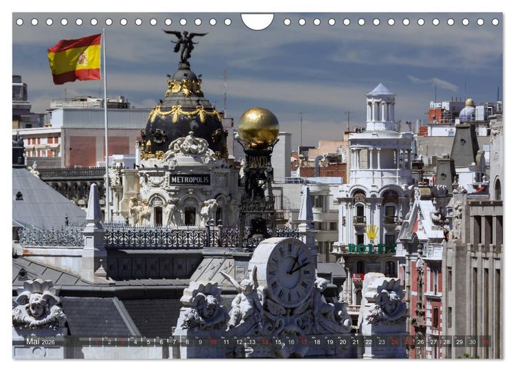 Produktbild: Zentralspanien (Wandkalender 2026 DIN A4 quer), CALVENDO Monatskalender
