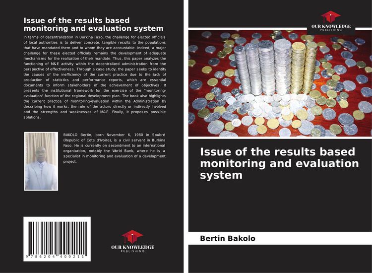 Produktbild: Issue of the results based monitoring and evaluation system