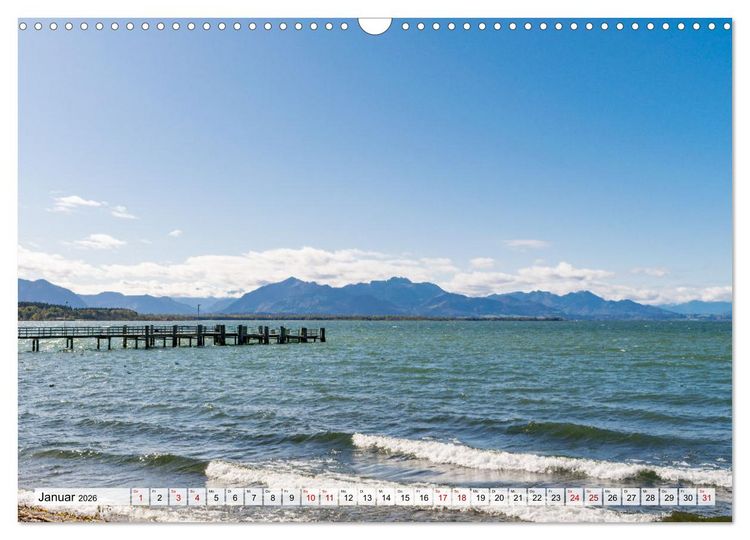 Produktbild: Urlaubsregion Bayern (Wandkalender 2026 DIN A3 quer), CALVENDO Monatskalender