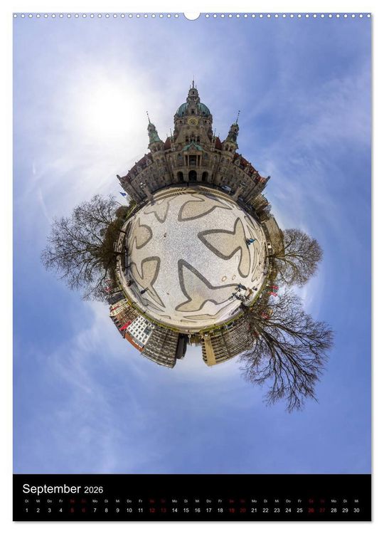 Produktbild: Planet Hannover (Wandkalender 2026 DIN A2 hoch), CALVENDO Monatskalender