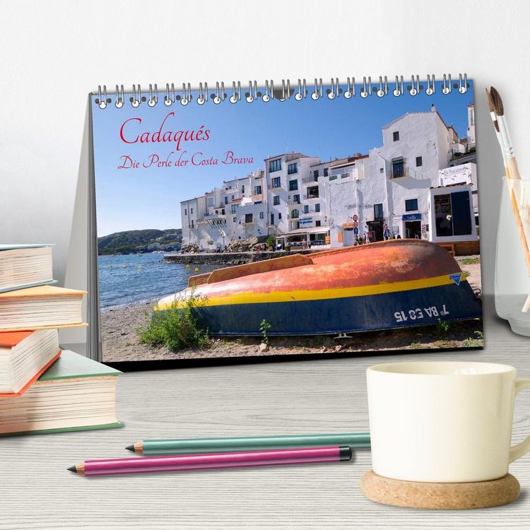 Produktbild: Cadaqu&eacute;s - Perle der Costa Brava (Tischkalender 2027 DIN A5 quer), CALVENDO Monatskalender
