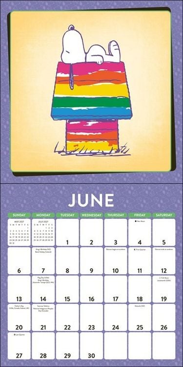 Produktbild: Snoopy 2027 &ndash; Wandkalender