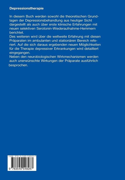 Produktbild: Depressionstherapie