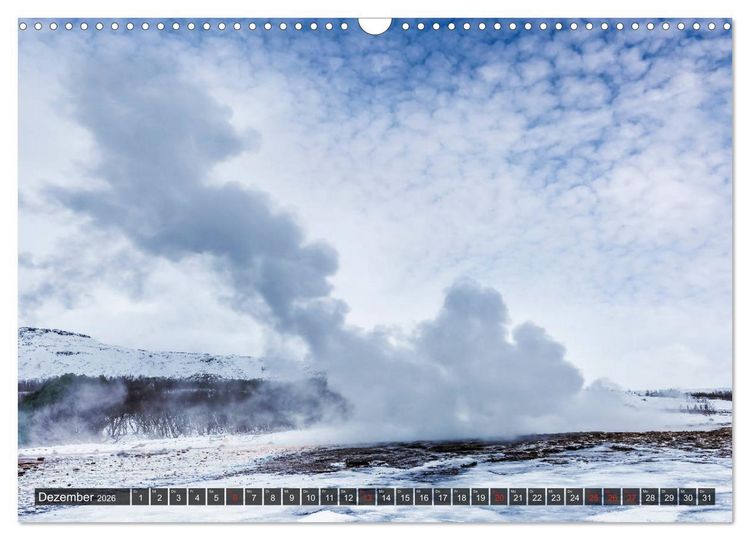 Produktbild: ISLAND Ein fantastisches Erlebnis (Wandkalender 2026 DIN A3 quer), CALVENDO Monatskalender