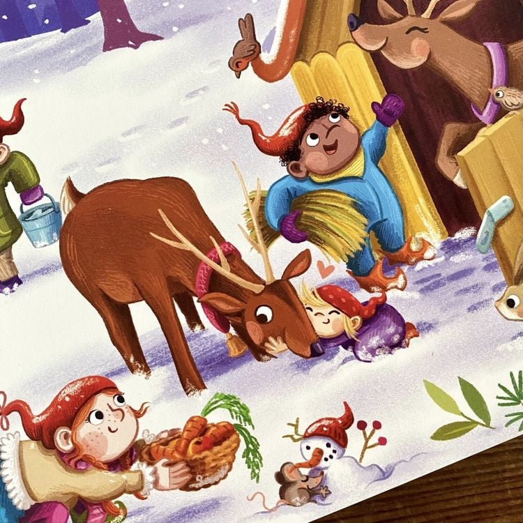 Produktbild: Sieben kleine Weihnachtswichtel