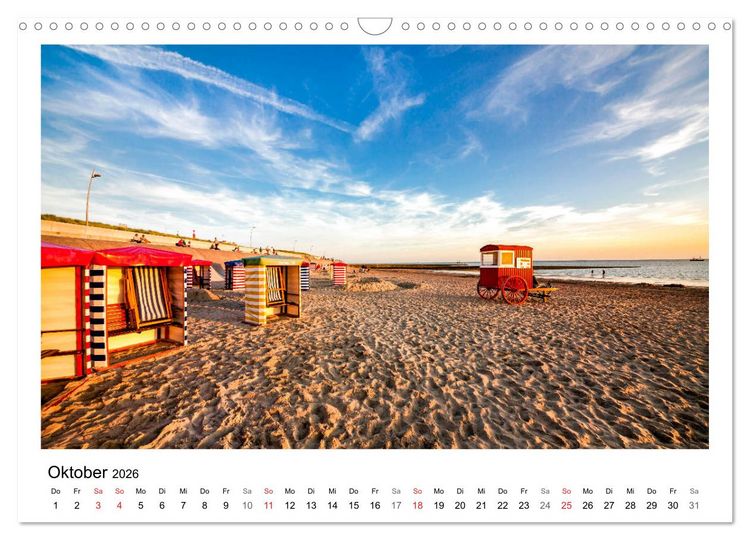 Produktbild: Ostfriesland - Tour (Wandkalender 2026 DIN A3 quer), CALVENDO Monatskalender
