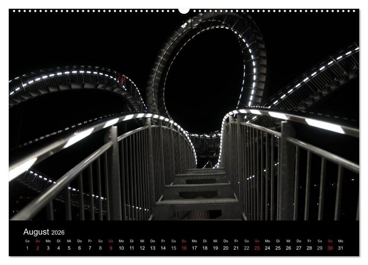 Produktbild: Industriekultur Ruhrgebiet (Wandkalender 2026 DIN A2 quer), CALVENDO Monatskalender