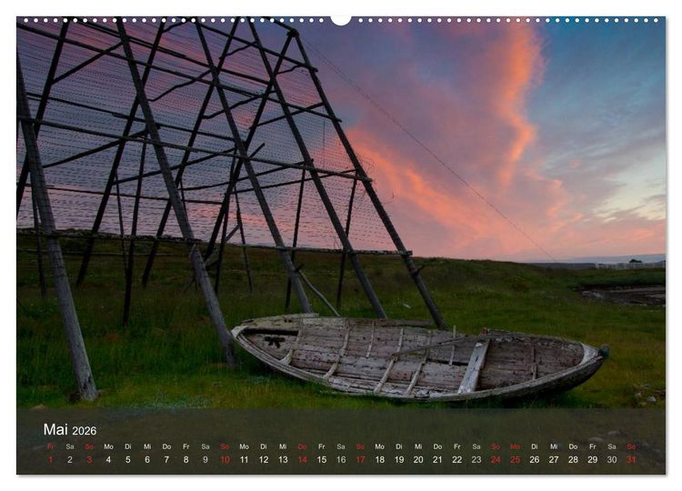 Produktbild: Lappland 2026 (Wandkalender 2026 DIN A2 quer), CALVENDO Monatskalender