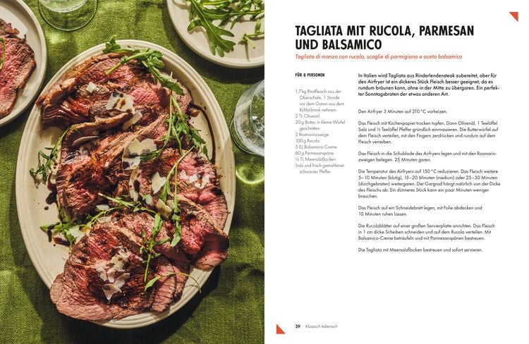 Produktbild: Das Airfryer Kochbuch Italien