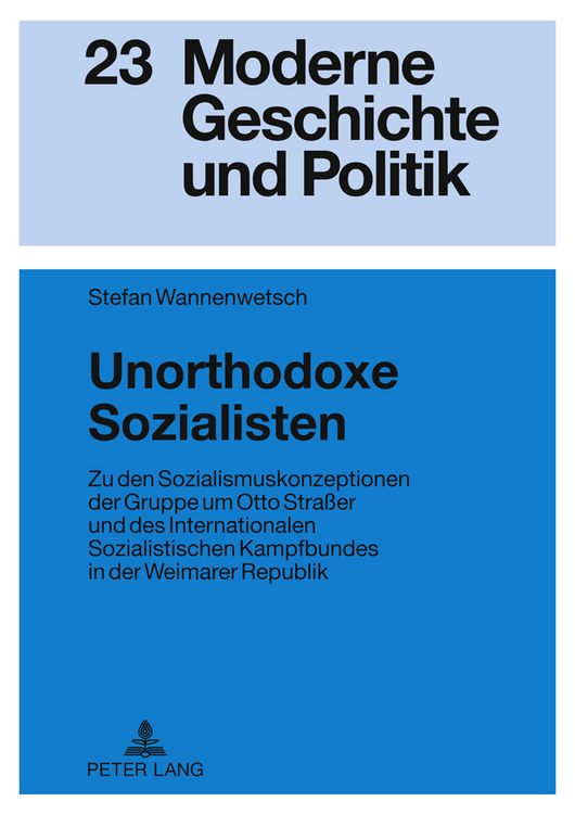 Produktbild: Unorthodoxe Sozialisten