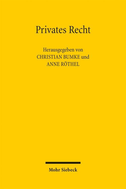 Produktbild: Privates Recht