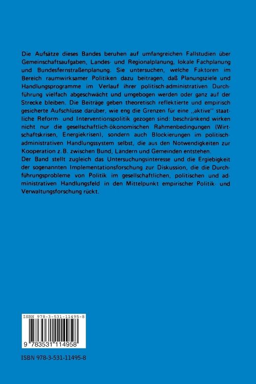 Produktbild: Politik im Dickicht der B&uuml;rokratie