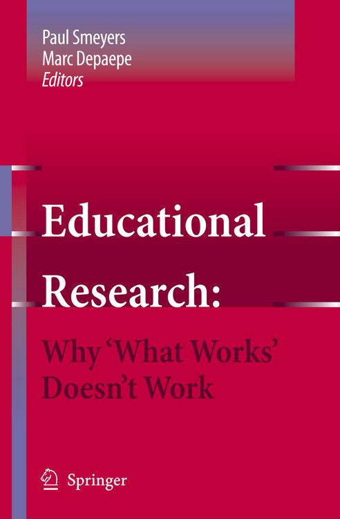 Produktbild: Educational Research: Why 'What Works' Doesn't Work