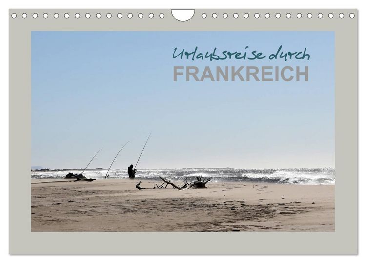 Produktbild: Urlaubsreise durch Frankreich (Wandkalender 2026 DIN A4 quer), CALVENDO Monatskalender
