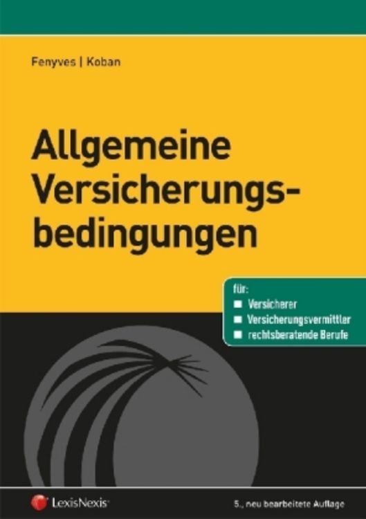 Produktbild: Allgemeine Versicherungsbedingungen