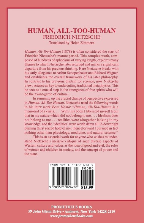 Produktbild: Human, All Too Human