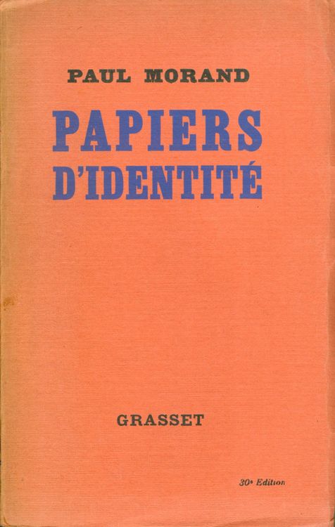 Produktbild: Papiers d'identit&eacute;