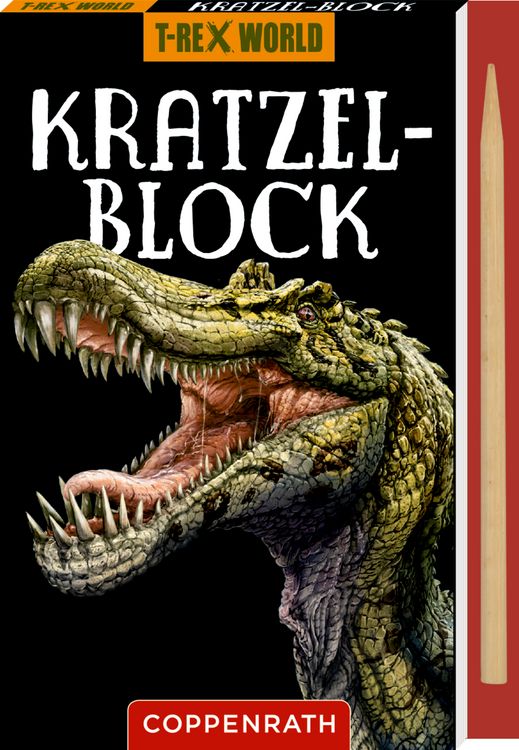 Produktbild: Kratzelbilder (T-Rex World)