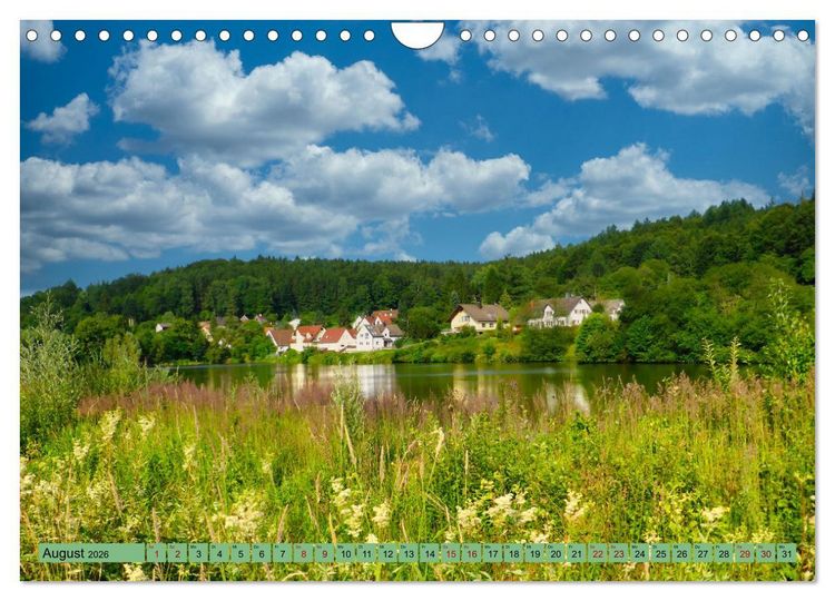 Produktbild: Die Stauden - Malerische Landschaft zwischen Wertach und Mindel (Wandkalender 2026 DIN A4 quer), CALVENDO Monatskalender