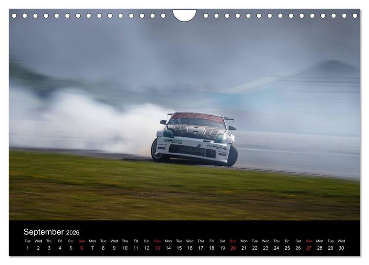 Produktbild: Drifting at the Nurburgring (Wall Calendar 2026 DIN A4 landscape), CALVENDO 12 Month Wall Calendar