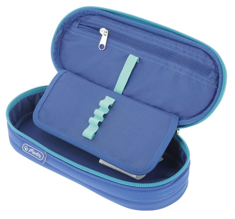 Produktbild: Herlitz Faulenzer Etui Dip Dye Blue/Turquoise
